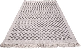 Koberec Benita 952A BLUE/CREAM rozmery koberec: 60x100 cm