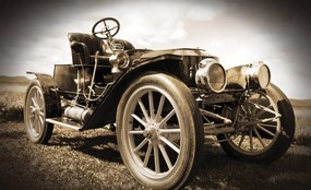 Fototapeta - Antik auto (254x184 cm)