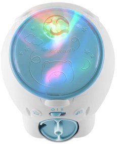 Chicco - Detský projektor 2v1 POLAR BEAR 3xAA modrá