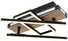 Globo 67299D2 - LED stropné svietidlo COLLI LED/30W/230V hnedá/čierna