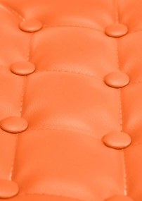 Stolička Dublin lounger - Oranžová