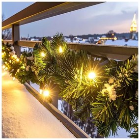 Solight 1V298 - LED vonkajšia vianočná dekorácia GIRLANDA 80xLED/3xAA 500 cm IP44