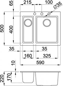 ELLECI QUADRA 150-68 Standard