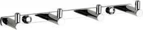 Mexen príslušenstvo, držiak na uterák, 4-háčik, chrómová, 709164-00