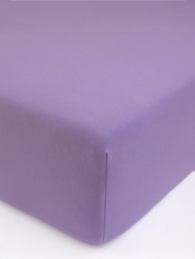 Jersey plachta s elastanom Deluxe 220 × 200 cm – levanduľová