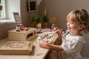 Drevená pec na pizzu pre deti – Jabadabado