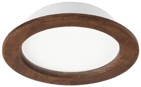 LED podhľadové svietidlo WOODY SPOT LED/16,5W/230V 4000K čerešňa, pr. 18,5 cm