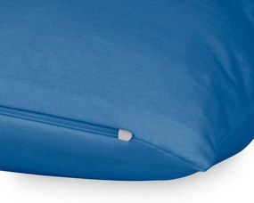 JERSEY OBLIEČKA NA VANKÚŠ 011 40X40 CM MODRÁ