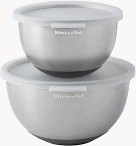Misky na miešanie's pokrievkami KitchenAid, 2 ks