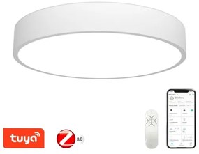 Immax NEO 07207L-LED Stmievateľné stropné svietidlo RONDATE 65W/230V Tuya biela +DO