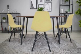 OSAKA krémová stolička / čierne nohy x 1 9401 80 00 00