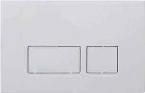 Aqualine Aqualine, DUAL tlačídko, biela, 54MD0103E