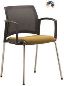 RIM Konferenčná stolička EASY PRO EP 1222 1224 čalúnenie SILVERTEX koženka