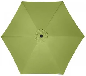 Doppler ACTIVE 320 cm – naklápací záhradný slnečník s kľukou zelený (kód farby 836), 100 % polyester