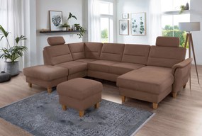 XXXLutz SEDACIA SÚPRAVA, textil, hnedá Sit & More - Sedačky - 00014401972N