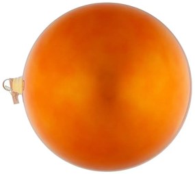DECOLED Plastová guľa, priemer 30 cm, medená, lesklá, UV