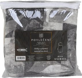 HOME ELEMENTS Mikroflanelové obliečky na jednolôžko, Kvetina