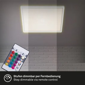 Briloner 7091-416 - LED RGBW Stmievateľné stropné svietidlo SLIM LED/22W/230V + DO