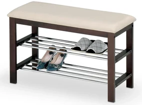 Botník Stonely (wenge + krémová). Vlastná spoľahlivá doprava až k Vám domov. 770268