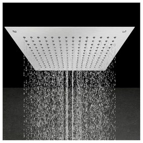 STEINBERG 390 horná sprcha Relax Rain, 550 x 550 mm, 1jet, kartáčovaná nerezová oceľ, 3906513