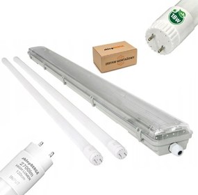 Hermetické svietidlo 120 cm + 2x premium žiarivky - studená biela