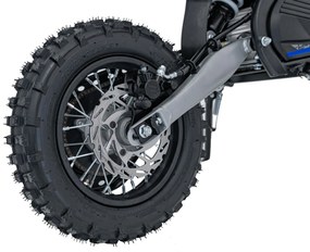 Elektrický detský PIT BIKE s batériovým motorom - modrý