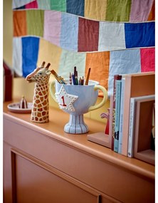 Keramický ručne maľovaný obal na kvetináč Trophy – Bloomingville Mini