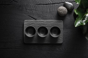 Misky na omáčky a dipy Manufacture Rock s podnosom 4 diely