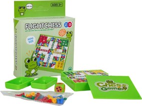 Spoločenská hra LUDO MINI Žaba zelená