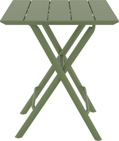 HELEN FOLDING 60 sklopný záhradný stôl olive green