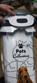 CURVER 2. akosť - Kontajner a úložný box na granule pre psov, 23l/10kg DOG