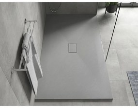 Mexen Hugo, SMC obdĺžniková sprchová vanička 160 x 100 cm, šedá, 42611016
