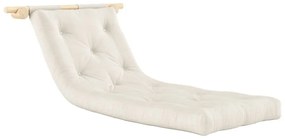 Ľanové kreslo v prírodnej farbe Hooked – Karup Design