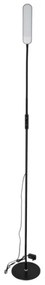 LED Stmievateľná stojacia lampa TEILO LED/10W/230V 3000/4000/6500K čierna + DO