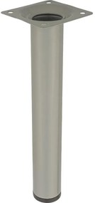 Okrúhla nábytková noha 20 cm šedá