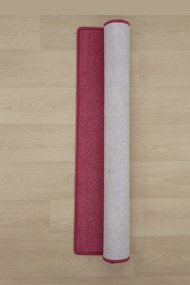 Vopi koberce AKCIA: 200x60 cm s obšitím Behúň na mieru Eton ružový 11 - šíre 60 cm