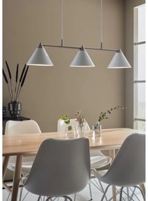 Markslöjd 108075 - Luster na lanku KLINT 3xE14/40W/230V biela