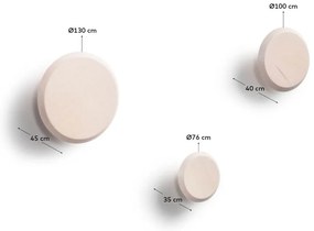 Čierne nástenné drevené háčiky v súprave 3 ks Nadua – Kave Home