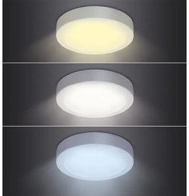 Solight WD174 - LED stropné svietidlo LED/24W/230V 3000/4000/6000K pr. 30 cm biela