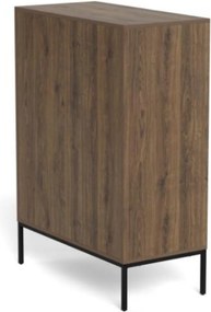 Komoda Palmdale 80 cm dub kouřový