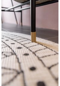 Čierna/prírodná kovová polička s lavicou Loft - Wenko