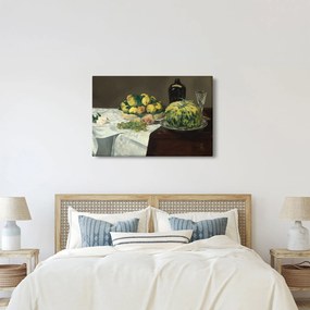 Obraz - Edouard Manet, Still Life with Melon and Peaches, reprodukcia (90x60 cm)