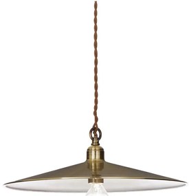 Ideal Lux - Luster na lanku CANTINA 1xE27/42W/230V pr. 35 cm bronz