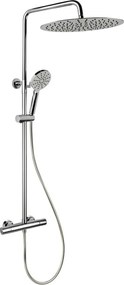 Sprchová súprava s termostatickou batériou DRAGOR, lesklý chróm