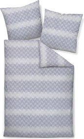 XXXLutz POSTEĽNÁ BIELIZEŇ, makosatén, strieborná, 140/200 cm Janine - Obliečky & plachty - 003361018801