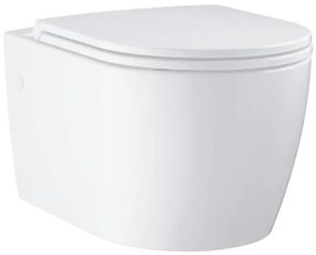 Wc s doskou softclose závesné Grohe Bau Ceramic alpská biela 103860SH00, 1 ks