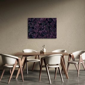 Obraz tmavočervených lístočkov (70x50 cm)