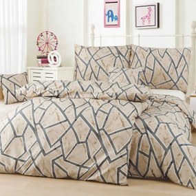 6 dielne Obliečky mikrovlákno Carter 200x140cm+90x70cm TiaHome