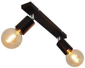 Bodové svietidlo TUNE 2xE27/20W/230V čierna