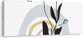 Obraz - Kvety vo váze N⁰1 (120x50 cm)